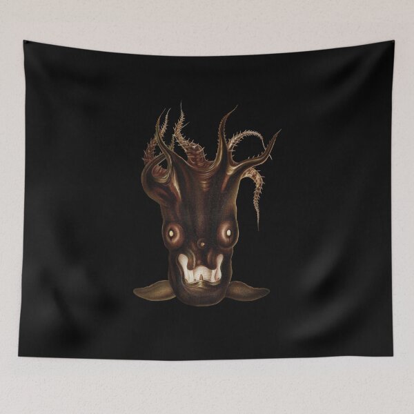 Item preview, Weird Marine Creature - Retro Illustration designed and sold by InnerCitadel.