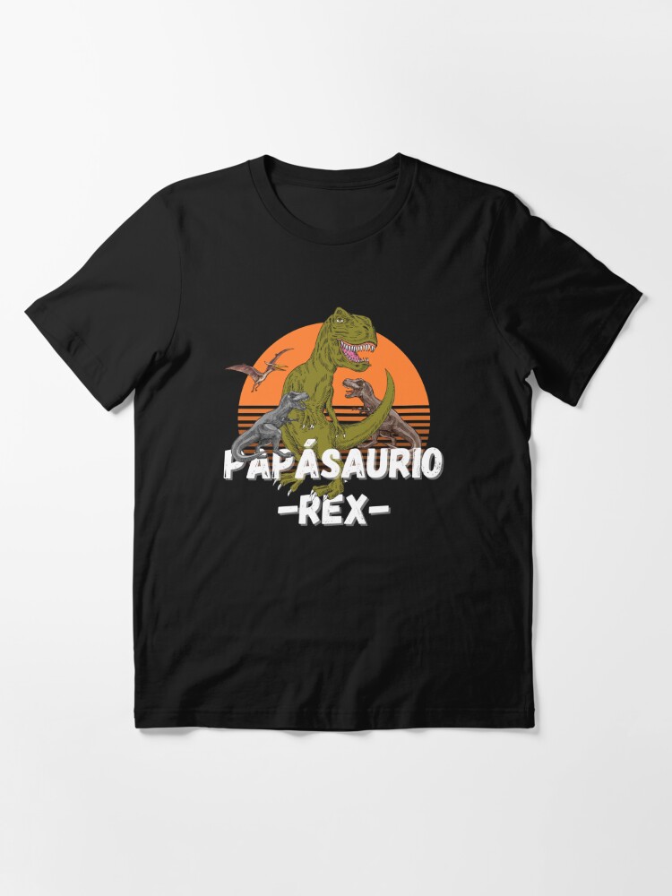 PAPÁSAURIO REX, Dinosaurio Rex Papá con hijos para el Mejor Papa del  Mundo, Día del Padre, Cumpleaños de Papá  Essential T-Shirt for Sale by  InkItStudio