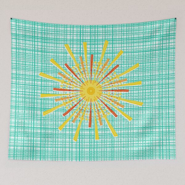 Item preview, Mid Century Modern Sunburst 3 designed and sold by jenbucheli.