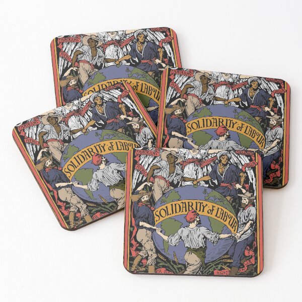 Item preview, Solidarity of Labour In Color - Walter Crane, Socialist, Propaganda, Leftist, Communist designed and sold by SpaceDogLaika.