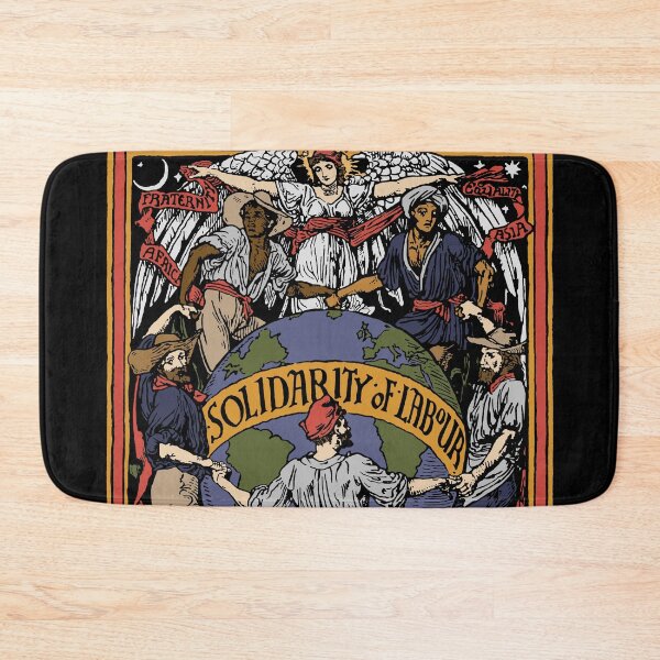 Item preview, Solidarity of Labour In Color - Walter Crane, Socialist, Propaganda, Leftist, Communist designed and sold by SpaceDogLaika.