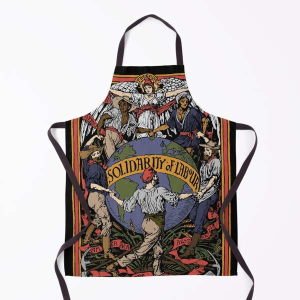 Item preview, Solidarity of Labour In Color - Walter Crane, Socialist, Propaganda, Leftist, Communist designed and sold by SpaceDogLaika.