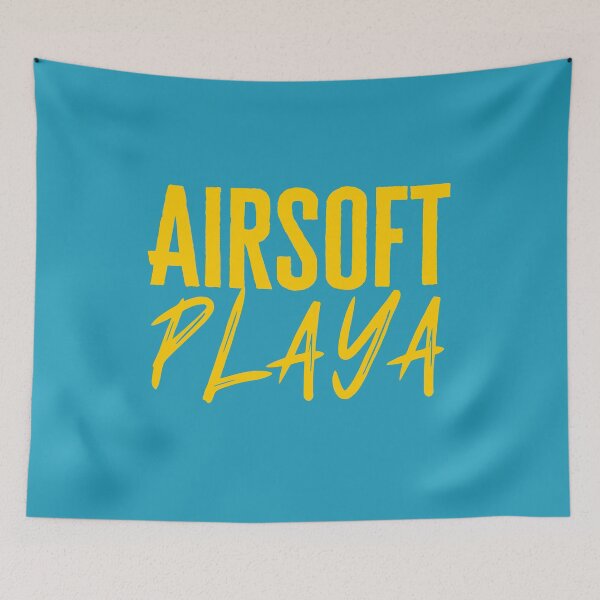 Item preview, Airsoft Playa typographic Illustration designed and sold by AirsoftBD.
