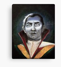 Renaissance Victorian Portrait - Dracula Canvas Print
