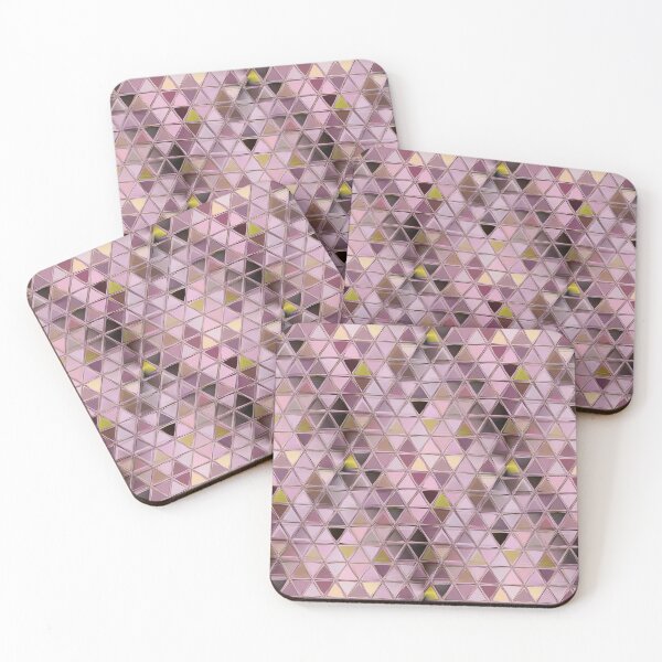 Item preview, Endless Petal Pink Triangle Mosaic designed and sold by BoundedChaos.