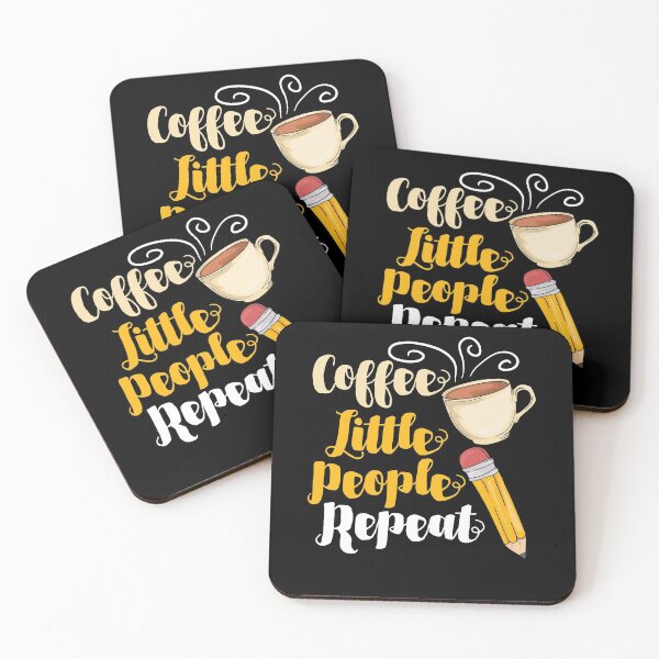 Item preview, Coffee Little People Repeat designed and sold by shirtbubble.