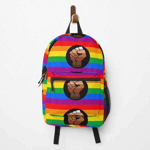 Item preview, LGBTQ+ POC Protest Flag designed and sold by identipride.