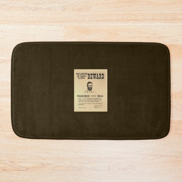Item preview, Póster Pancho Villa Wanted designed and sold by Lawrence Baird.