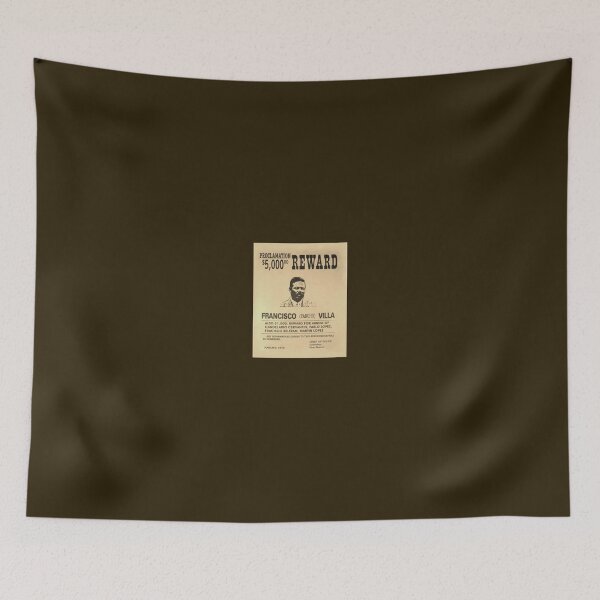 Item preview, Póster Pancho Villa Wanted designed and sold by Lawrence Baird.