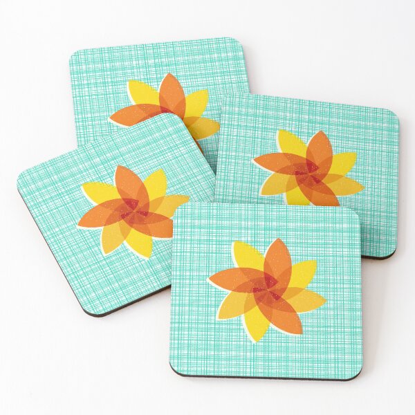 Item preview, Mid Century Modern Sunburst 4 designed and sold by jenbucheli.