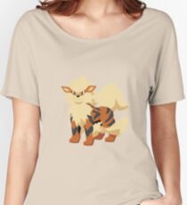 Arcanine Pokemon Simple No Borders Women's Relaxed Fit T-Shirt