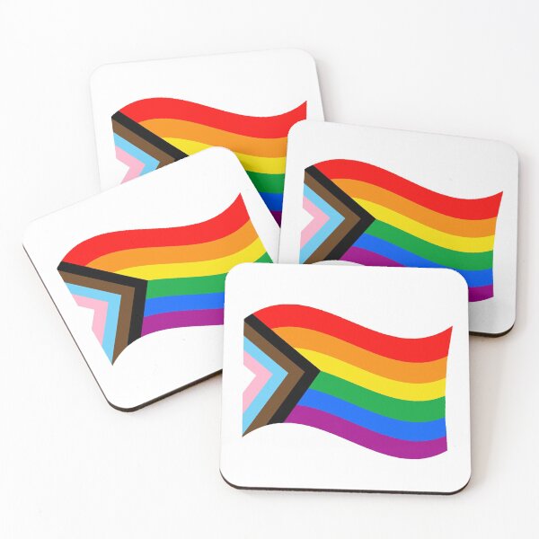 Item preview, LGBTQPOC Progress Pride Flag designed and sold by identipride.