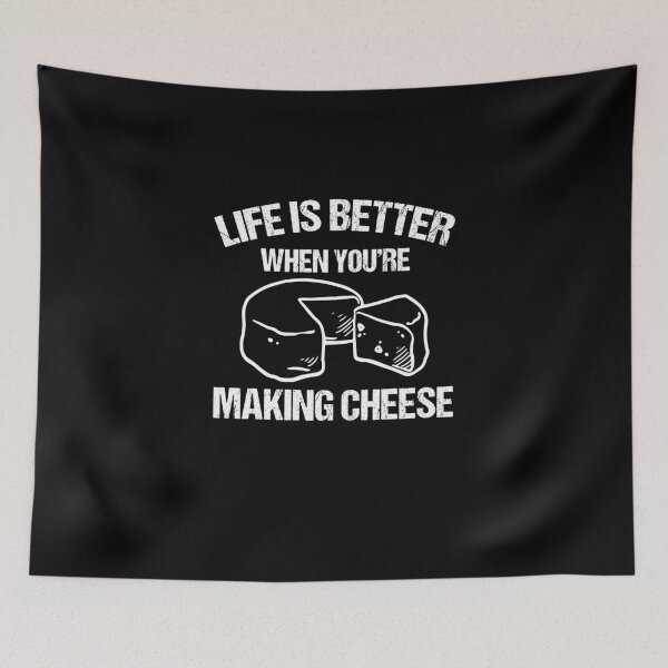 Item preview, Life Is Better When You're Making Cheese Cheesemaker designed and sold by Nessshirts.