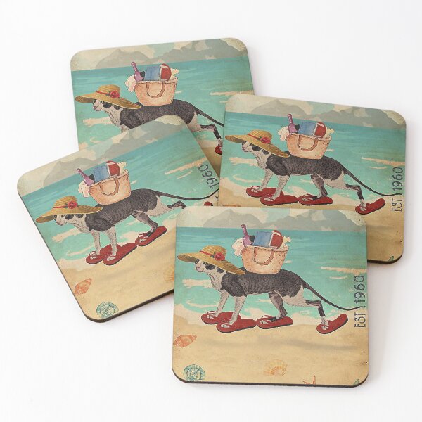 Item preview,  Cornish Rex Cat gift Beach Life Sandy Toes designed and sold by Douglafa.