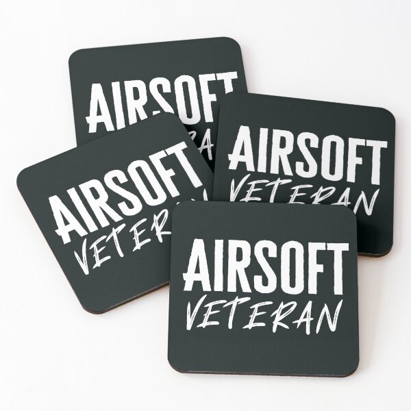 Item preview, Airsoft Veteran typographic Illustration designed and sold by AirsoftBD.