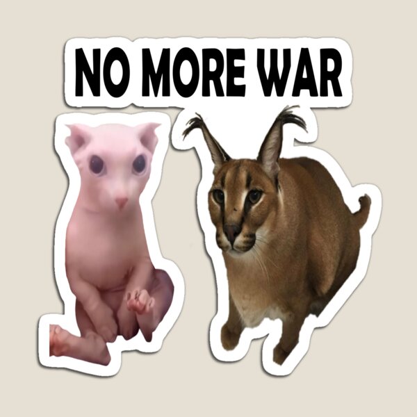 Big Floppa - Caracal meme cat / fat floppa / cursed floppa Postcard for  Sale by romanticists