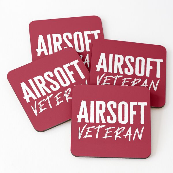 Item preview, Airsoft Veteran typographic Illustration designed and sold by AirsoftBD.