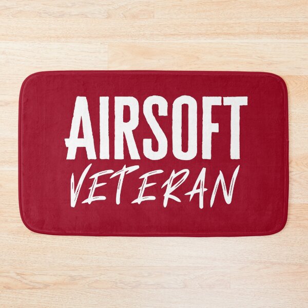Item preview, Airsoft Veteran typographic Illustration designed and sold by AirsoftBD.
