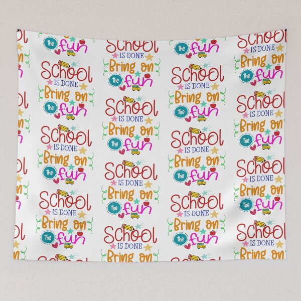 Item preview, School is Done Bring on the Fun- End of School  designed and sold by younghopes.