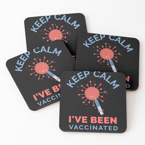 Item preview, Keep Calm, I'm finally vaccinated designed and sold by Sam Artist.