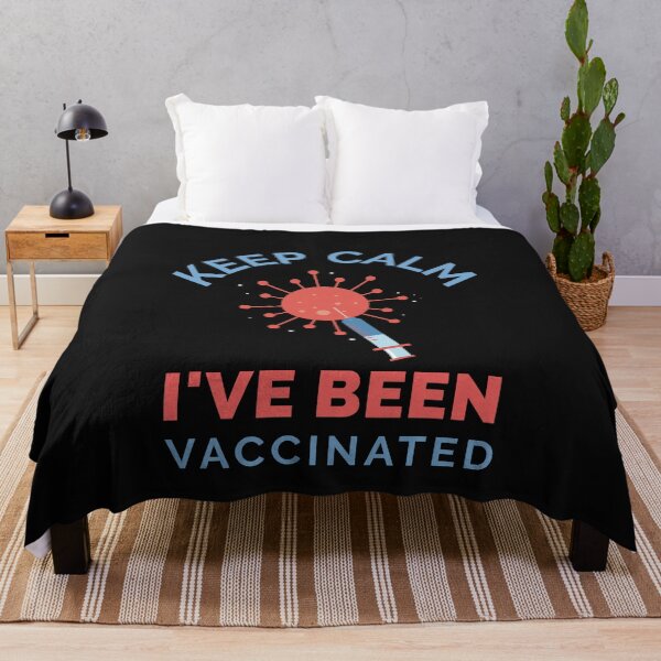 Item preview, Keep Calm, I'm finally vaccinated designed and sold by Sam Artist.