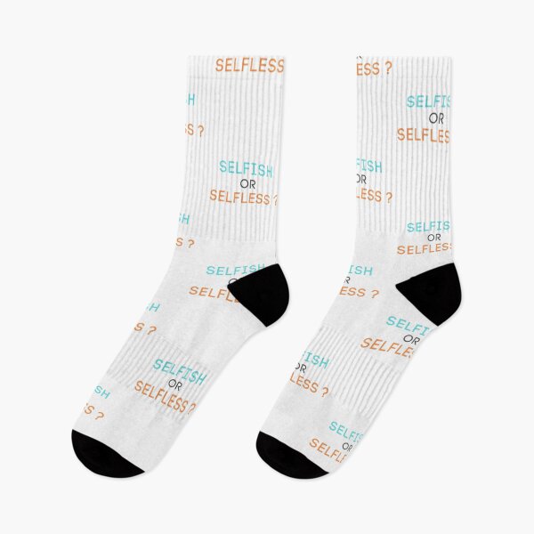 Item preview, selfish or selfless? designed and sold by DareRabbit.