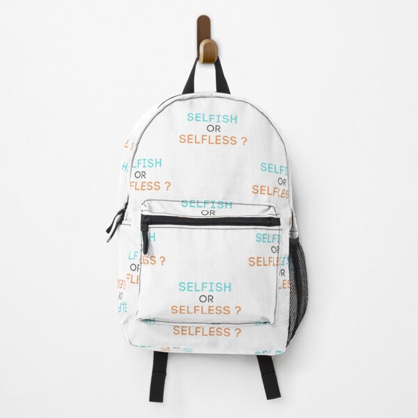 Item preview, selfish or selfless? designed and sold by DareRabbit.