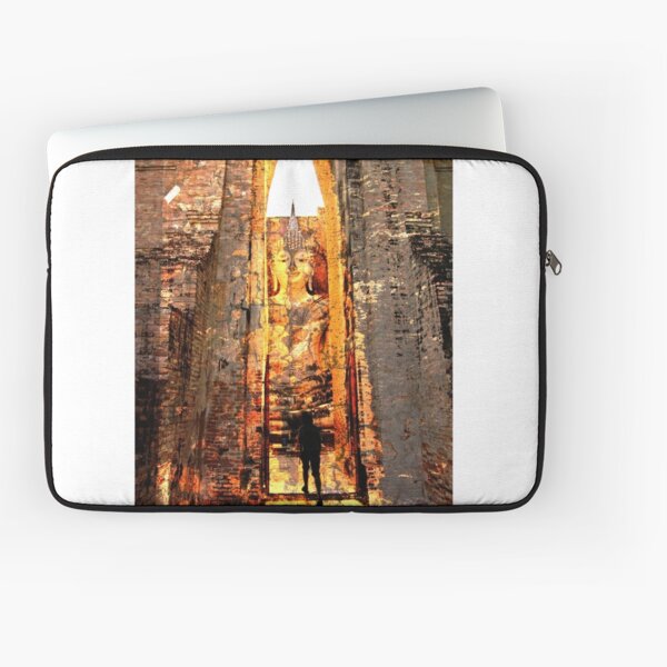Buddha Sunrise Sri Chum Temple Laptop Sleeve