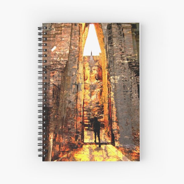 Buddha Sunrise Sri Chum Temple Spiral Notebook