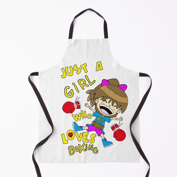 Item preview, JUST A GIRL WHO LOVES BOXING designed and sold by wacko41.