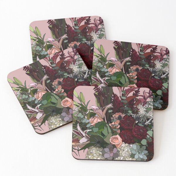 Item preview, Detailed Dark Florals  designed and sold by Lovely-Lemons.