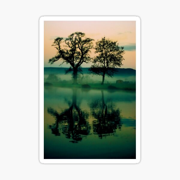 Twilight Lake Sticker