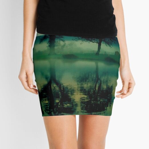 Twilight Lake Mini Skirt