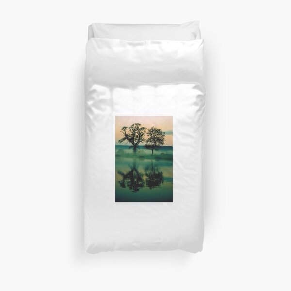Twilight Lake Duvet Cover
