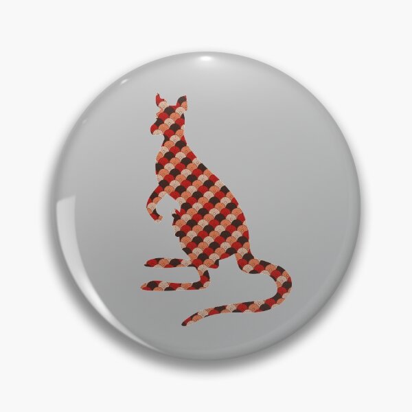 Item preview, Kangaroo pattern designed and sold by perezzzoso.