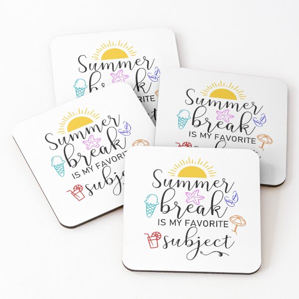 Item preview, Summer Break Is My Favorite Subject- Last Day of School designed and sold by younghopes.