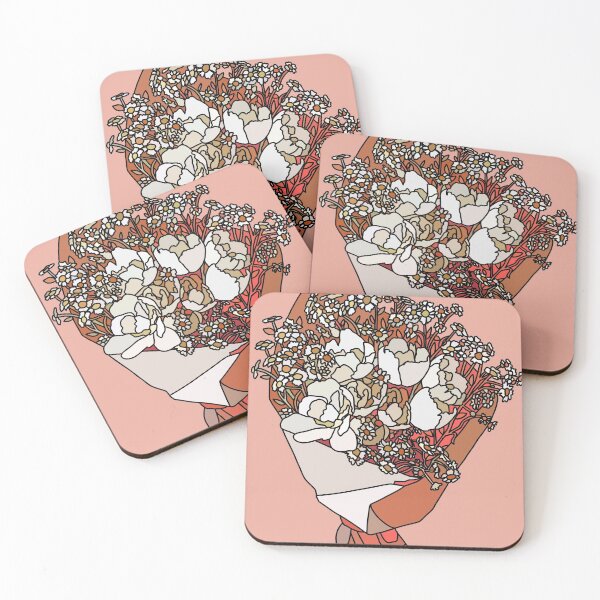 Item preview, Pink Floral Bouquet  designed and sold by Lovely-Lemons.