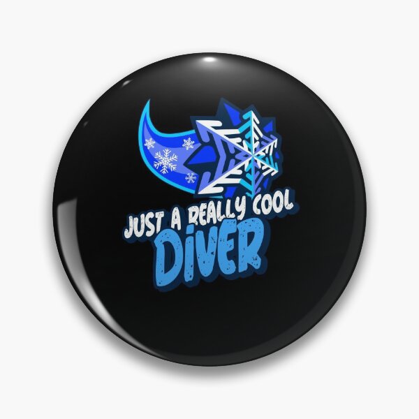 Item preview, Just A Really Cool Diver designed and sold by PunyPun.