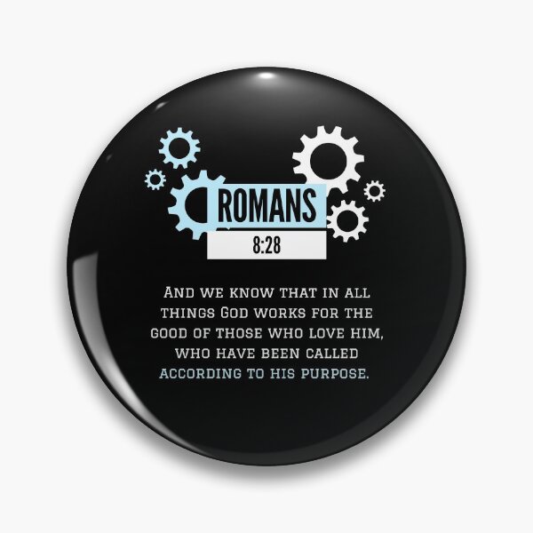 Item preview, Romans 8: 28 Scripture - Gear designed and sold by missionbear.