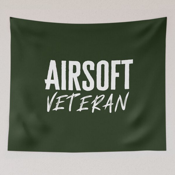Item preview, Copy of  Airsoft Veteran typographic Illustration designed and sold by AirsoftBD.