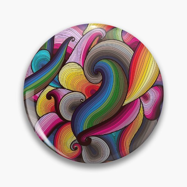 Item preview, Abstract hand-drawn waves texture, wavy background. Colorful waves backdrop designed and sold by smotrivnebo.