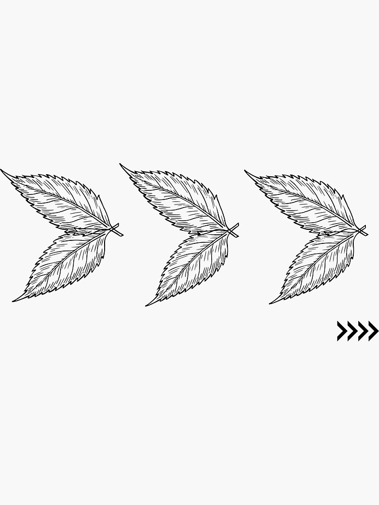 "Liam Arrows" Sticker for Sale by BENHEART Redbubble
