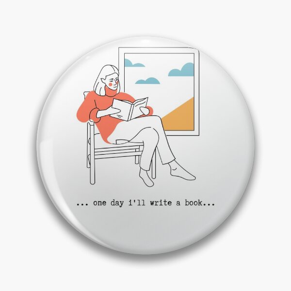 Item preview, One Day I'll Write A Book designed and sold by LoveGen.