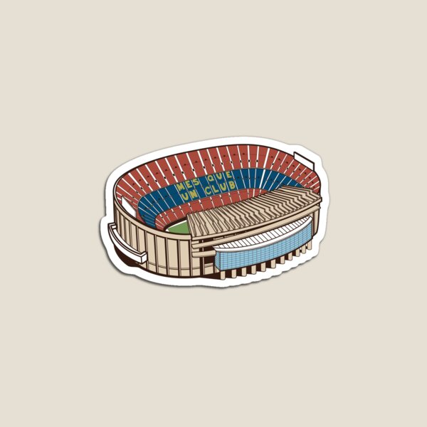Vista previa del artículo con la obra «Estadio FC Barcelona», diseñado y vendido por Inna Zoldyck.