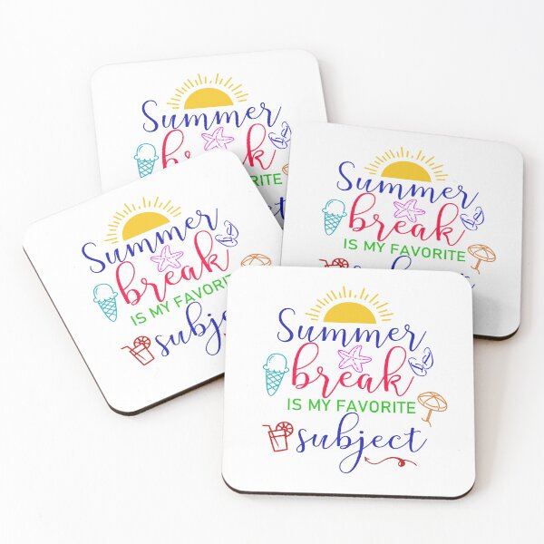 Item preview, Summer Break Is Favorite Subject- Last Day of School designed and sold by younghopes.