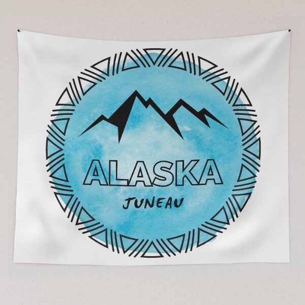 Artikelvorschau, Juneau, Alaska: Reiseinformationen entworfen und verkauft von corralmontana.