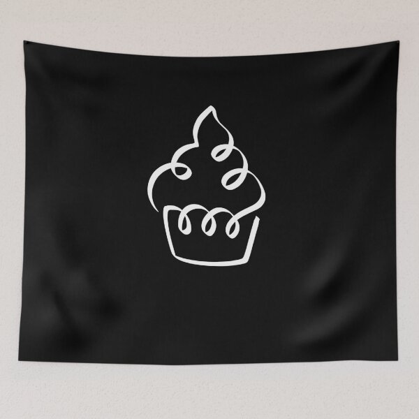 Item preview, MUFFIN LINE ART | Sweet Dessert | Foodie | Yummy Sweets designed and sold by yourtravelguide.