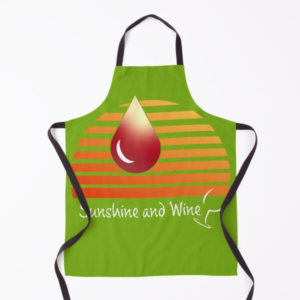 Item preview, Sunshine and wine. A drop of wine over a sunset. designed and sold by MultistorieDog.