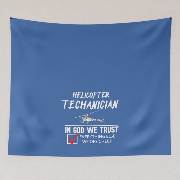 Item preview, Helicopter Technician In God We Trust designed and sold by SmartTShirtTime.