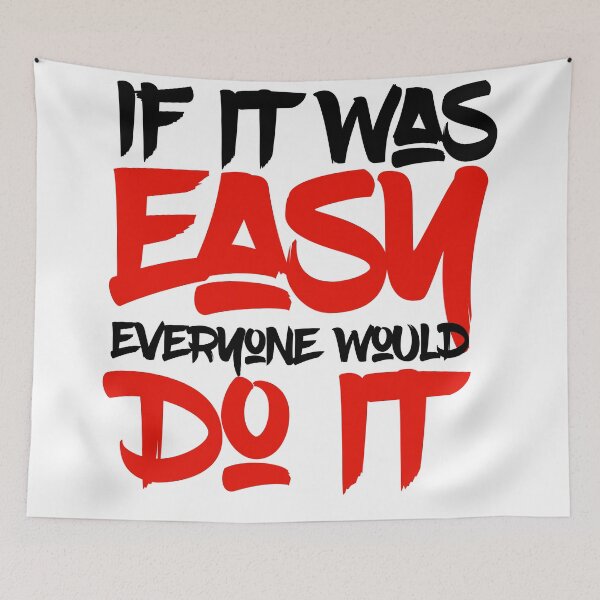 Item preview, It’s not easy  designed and sold by Md1982.